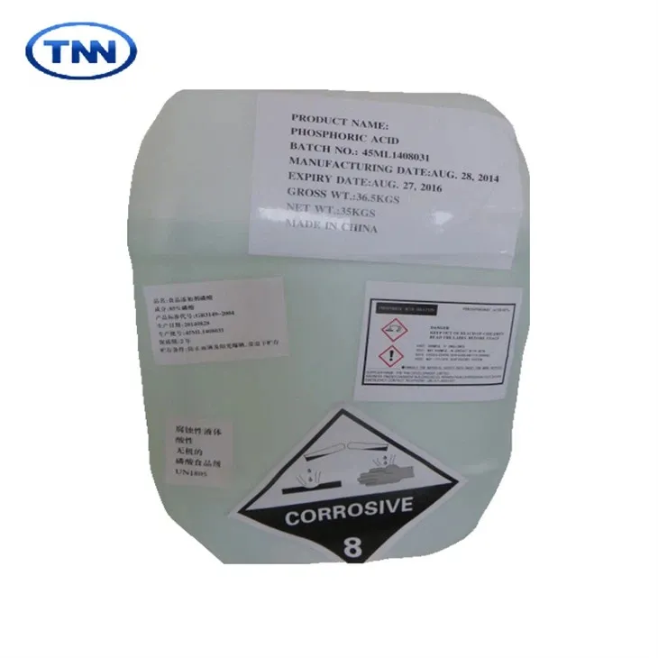 Fosforik asit yüzde 85 gıda sınıfı